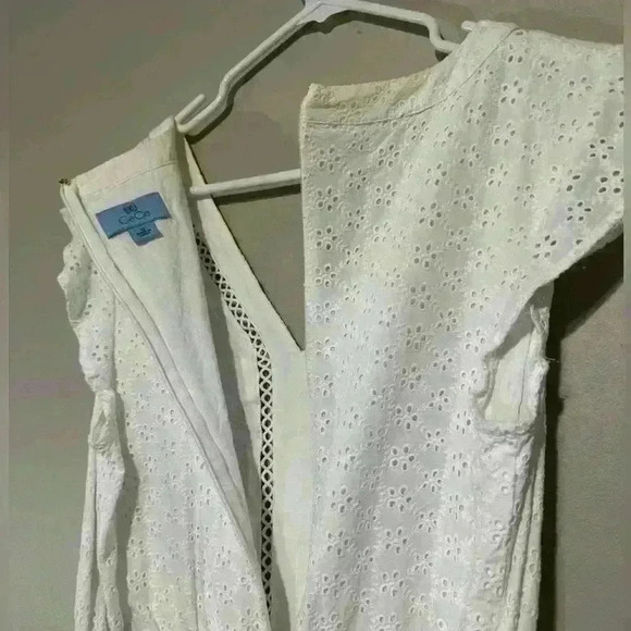 Cece White Lace Romper - Picture 4 of 5